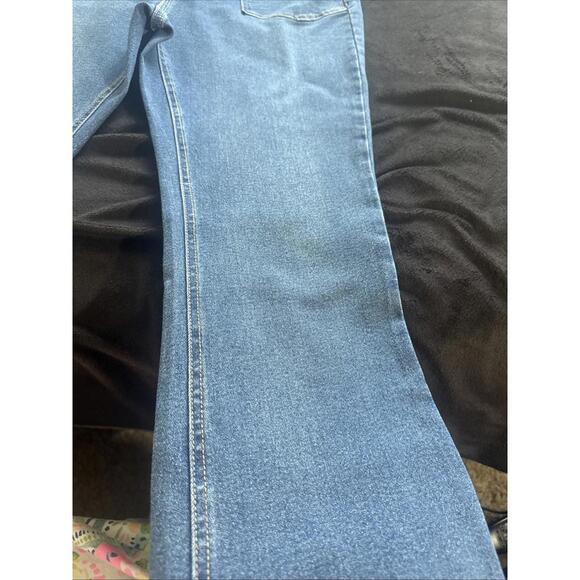 Women’s Size 12‎ Denim Blue Jeans Mid Rise Boot Cut By True Craft - Picture 5 of 13